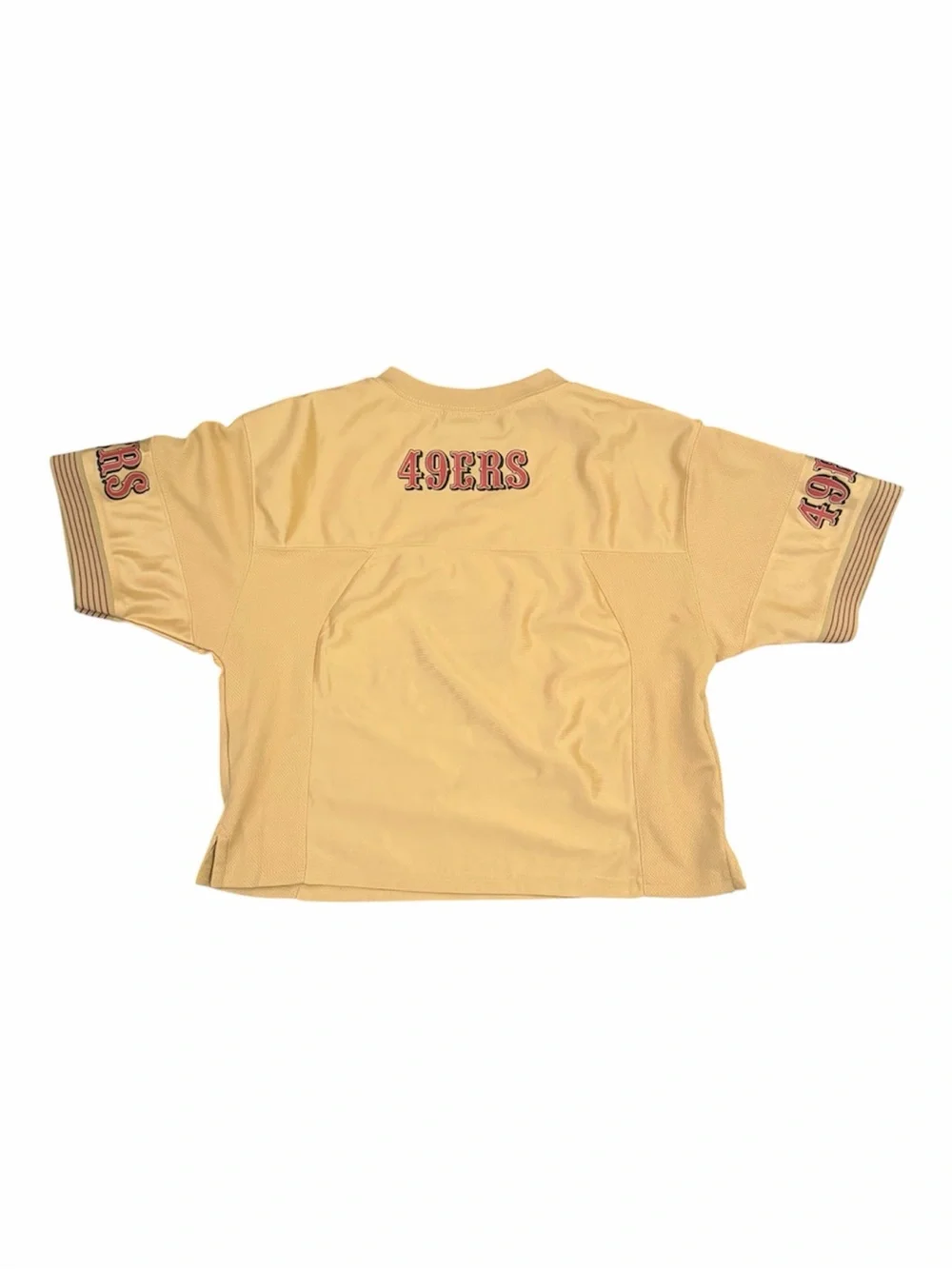 San Francisco 49ers Juniors Crop Jersey
